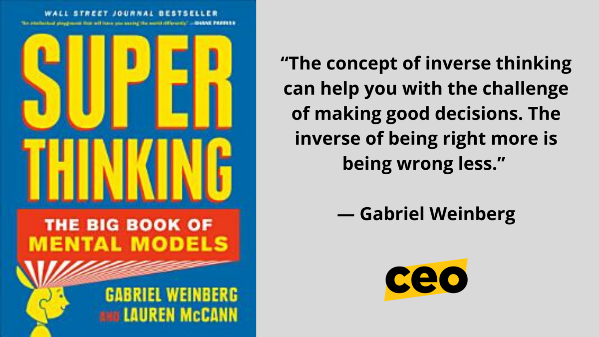Mental Models 5 Books That Will Help You Think like Charlie Munger CEOPLAYBOOK