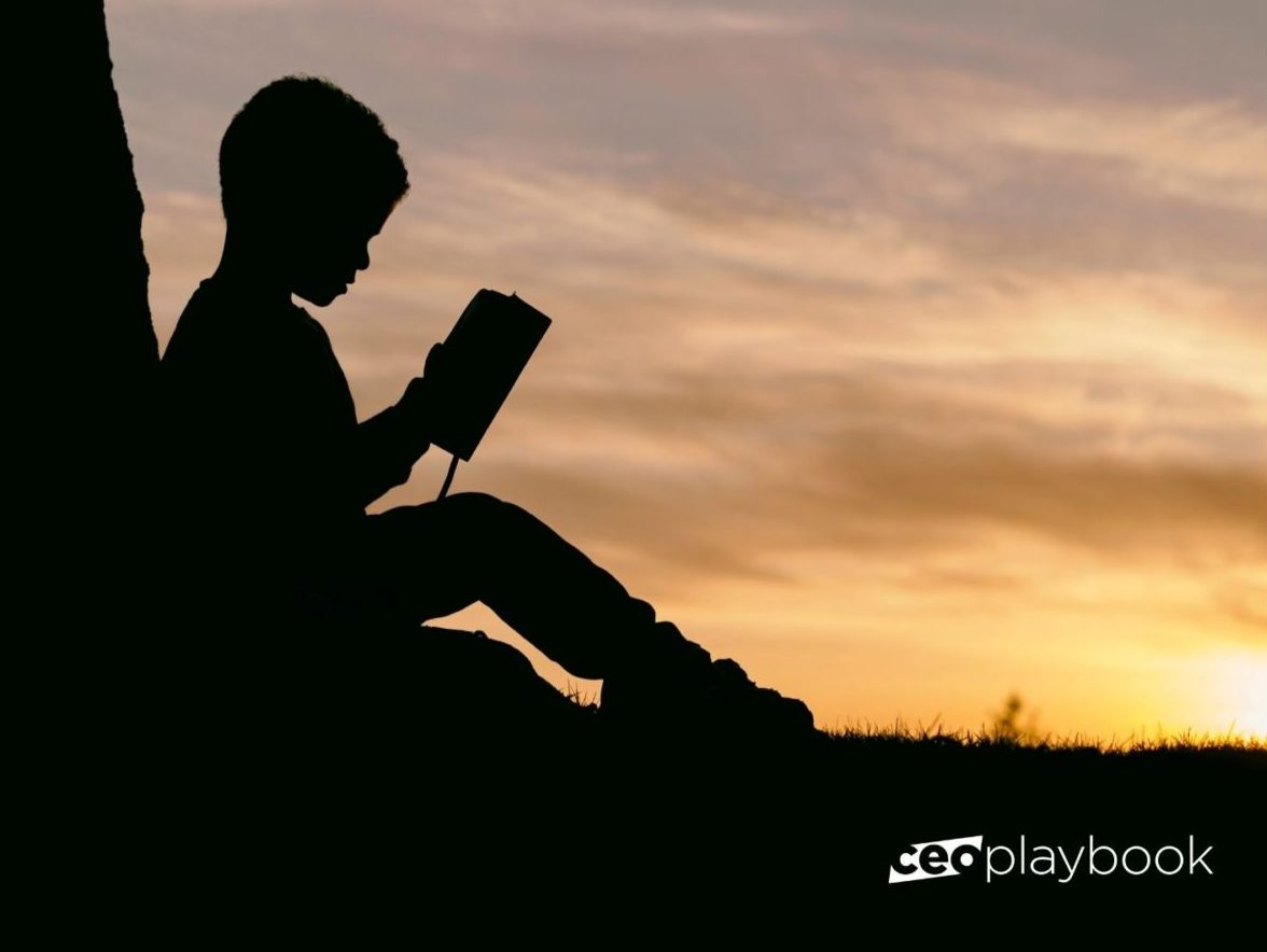 belizaire, boy reading, ceoplaybook